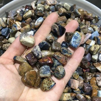 Prírodné semiprecious kameň leštené Pietersite kameň krištáľovo liečenie tumbles kameň