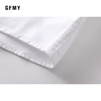 GFMY 2020 jar, leto, Bavlna Celý Rukáv Pevné ColorBlue chlapci biela Košeľa 3T-14T Dieťa Bežné Školské Oblečenie 9004