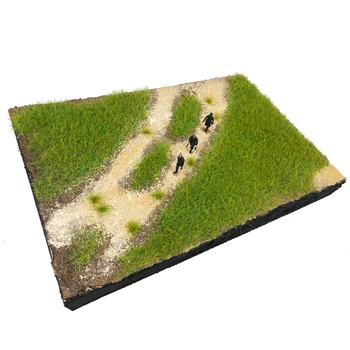 8 mm statické trávne trsy moss trávnik tabuľka umelé nylon trávnikový koberec železnice terén krajiny scény platformu simulácia