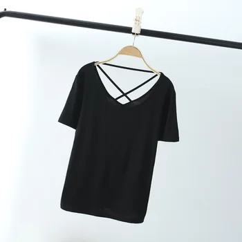 Móda Logo Tlač, T Košele dámske Krátky Rukáv Fashion bavlna Žena T-Shirts