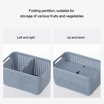 Multifunkčné Úložný Box Kuchyňa Chladnička Fresh-Vedenie Okno Plastové Zeleniny, Ovocia Mozgov Úložný Kôš Kôš Kontajner