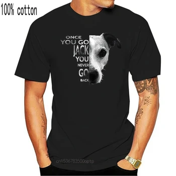 Akonáhle Ste Ísť Jack Russell Teriér Citát T-Shirt pre Milovník Psov T-shirt