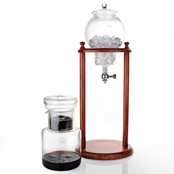 600 ml 1000 ml Studenej Variť Drip kávovar Opakovane Sklo Filter Nástroje Espresso Dripper Coffee Pot Ľadovej Vode Drip kávovar