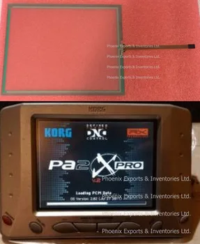 Zbrusu Nový Korg PA2X / PA2X PRO Dotykový Displej Digitalizátorom. Dotykový panel Zelená Vysokej Kvality