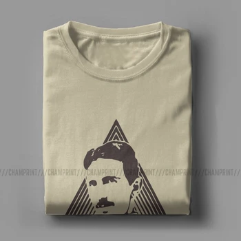 Nikola Tesla T Košele pre Mužov Bavlna T-Shirt Vynálezca Fyzika Elektrina Vedy Energie Edison Tričká Krátky Rukáv 4XL 5XL 6XL
