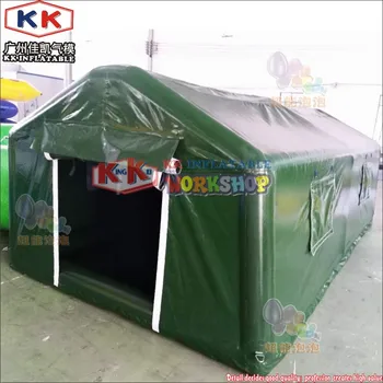 Nepremokavé PVC materiálu vonkajšie 4*3*2.5 m púšti nafukovacie hermeticky uzavretých camping stan pre kempovanie