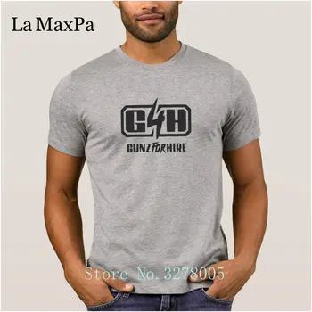 Značka La Maxpa Humor Gunz Na Prenájom Dj Dom T Shirt 2018 T-Shirt Mens Streetwear Posádky Krku pánske Tričko Lacné Predaj