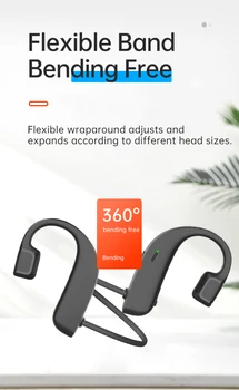 Kostné Vedenie Bezdrôtový Bluetooth5.0 Headset Stereo Slúchadlá Slúchadlá Šport Prenosné Audio A Video Slúchadlá & Slúchadlá