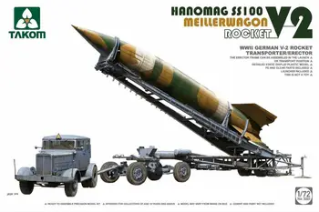 Takom 1/72 5001 nemčina V-2 Rakety Meiller Wagen Hanomag SS100