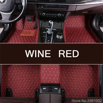 Vlastné auto podlahové rohože pre NISSAN všetky modles Naopak GTR 350Z 307Z Pathfinder Slnečný Sulphy Teana Titan Sentra Maximá koberec kryt