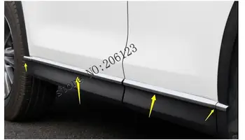 4pcs Príslušenstvo NOVÉ! Chrome karosérie Dverí Bočné Lišty Trim Krúžok pre Mazda CX CX 5-5 2017 2018 2019 auto styling