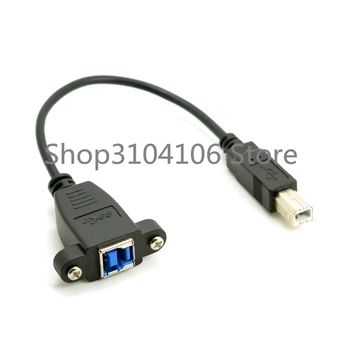 USB 3.0 USB3.0 Štandardnej B Typ Samica na USB2.0 USB 2.0 Typ B Samec Konektor Údaje Predlžovacieho Kábla 20 cm/0,2 m