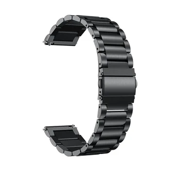 Pre Samsung Galaxy Sledujte 3 45mm, klasické kovové band Náramok pre Galaxy Watch3 41mm Remienok z Nerezovej Ocele, remienok watchbands