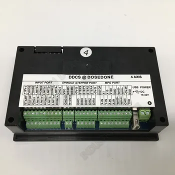 4Axis 4 Offline CNC Motion Controller interface G kód TFT 500KHz USB nezávislého systému, MPG pre stepper motor servo CNC Router