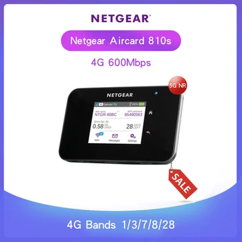 Odomknutý netgaer Aircard 810S cat11 600mbps 4g router so sim kartu wi-fi 4g lte router vonkajšie mifi vrecku pk e5787 e5788