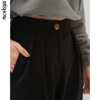 MISHOW 2020 Zimné Nohavice Pre Ženy Členok-Dĺžka Teplé Nohavice Módne Ženské Vonkajšie Spodné Oblečenie MX20D2600