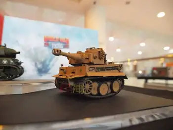 Vojenské Model nemeckého Tigra som Ťažký Tank druhej Svetovej Vojny Toons Série Q Verzia WWT - 001