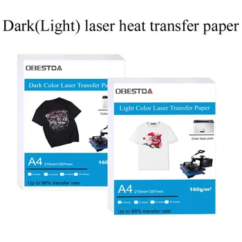 Najpredávanejšie A4 dark light color laser toner pre tlačiarne termotransferové papier čistej bavlny T-shirt textílie