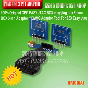 Originálne GPG JEDNODUCHÉ JTAG BOX ľahko jtag box Emmc BOX 3 v 1 Adaptér /EMMC Adaptér Nástroj Pre Z3X Jednoduché Jtag Pro