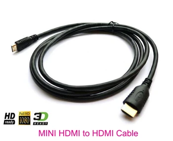 Mini HDMI na HDMI Kábel pre Samsung ATIV Tab 5 Tabletu do TV