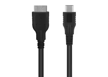 17 CM USB 3.1 Typu C, USB 3.0 Micro B High Speed Synchronizáciu Údajov Nabíjačku Converter Kábel