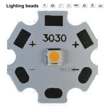 50pcs 3030 2W KS Cree XPE XP-E /XTE XT-E/XPG XP-G 3535LED Hliníka PCB dosky 20 mm Pre DIY LED