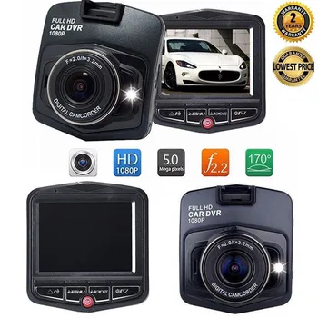 New Vysoká Kvalita V Automobilovej DVR Kamera Dash Cam Video Rekordér Upgrade HD 2,4-Palcový 1080P 12 Mág Pixelov USB TF Port G Senzor#266627