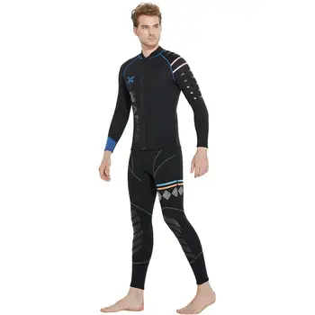 Potápanie&Plachta mužov je 3 mm potápačské neoprénové oblek bundy nohavice dlhý rukáv potápačský oblek Potápanie Skok, Surfovanie, Šnorchlovanie Wetsuits