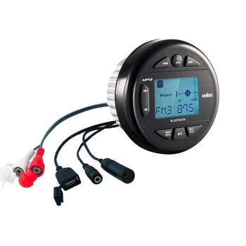 Morské Rádio Nepremokavé Stereo Bluetooth Car MP3 Prehrávač Audio USB, AUX Pre Loď ATV, UTV + 3 Palcový Morských Motocykel, Boat Reproduktor