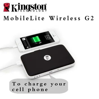 Kingston MobileLite Bezdrôtový G2 Multifunkčné Sharer wifi vysielač bezdrôtového pripojenia čítačky kariet rozšíriť váš telefón a tablet pamäť