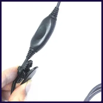 2 Pin PTT Mikrofón Slúchadlá Slúchadlá pre vysielačku pre Baofeng UV-5R UV-5RA BF-888S UV-82 rádia J081