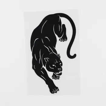 Dekor Divoké Mačky Black Panther Jungle Tribal Vinyl Auto Nálepky, Reflexné Nárazníka chranenim Auto Príslušenstvo KK15*9 cm