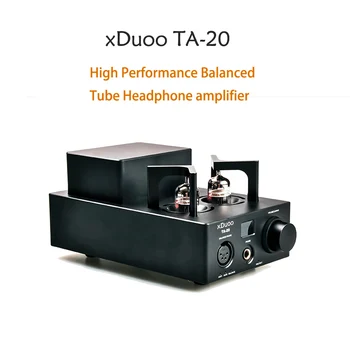 XDUOO TA-20 HIFI High Performance Plnej Vyváženej Klasická 12Au7 Trubice Stereo Audio, Slúchadlový Zosilňovač s XLR AUX AMP