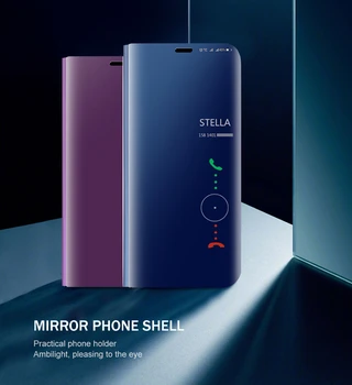 Zrkadlo Zobrazenie Smart Flip puzdro Pre Globálna Verzia Redmi 9A Mobilný Telefón kryt pre Xiao Redmi 9A 9a pôvodné Magnetické fundas