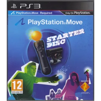 Hra Move starter disk (PS3) používané