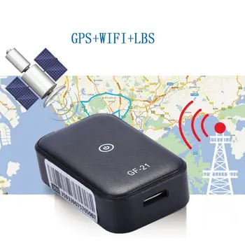 Mini GPS Auto Tracker Anti-Stratené Zariadenie, Ovládanie Hlasom, Môžete Nahrávania High-definition Mikrofón WIFI+LBS+a-gps určovanie Polohy