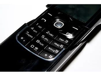 Pôvodné Odomknúť Nokia 8600 Luna anglický/ruština/arabské klávesnice GSM 2G FM Bluetooth Používa Mobilný Telefón