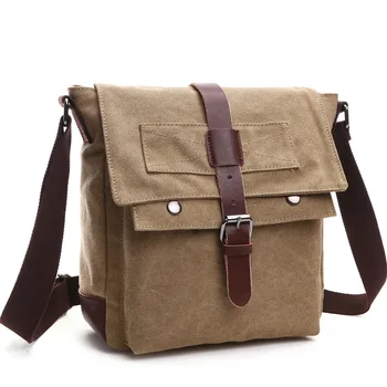 Z. L. D. kvalitné plátno taška študent školy taška veľká-kapacita taška cez rameno jednoduché krytie typ malé námestie taška messenger taška
