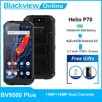 Blackview BV9500 Plus Heliograf P70 Octa-Core Vodotesný IP68 Smartphone 10000mAh 5.7