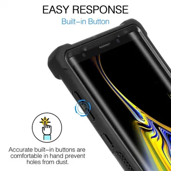 Ťažká Ochranu PC+TPU Jasný Prípad pre Samsung Galaxy A01 A10S A20S A30S A10E A20E Shockproof Robustný Kryt