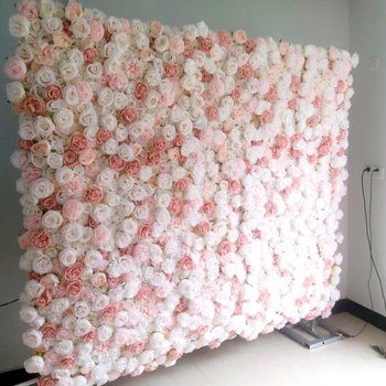 SPR 8 ft*8 ft stenu vyššiu kvalitu 3D kvetinové steny svadobné pozadie umelý kvet stôl runner vrchol decorativ kvetinový