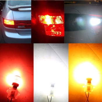 2x Pre Autá Led Žiarovky Na Jeep Grand Cherokee-2018 Zadné ostrohové signálneho Svetla Späť Do Cúvaní Brzdy Otočte Signálne svetlá