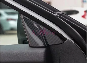 Pre Toyota Camry 2018 Interiéru Carbon Fiber Farba Dverí Rohu Okna Panel Kryt Prekrytie ABS Auto Styling Príslušenstvo