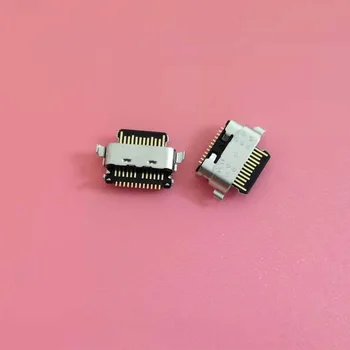 100ks Port USB Konektor Nabíjania Nabíjanie Zásuvky Konektora Opravy Dielov Mini Micro Jack Powe Dok Pre Samsung Galaxy A11 A115