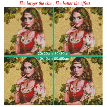 Sophie Krásy Diy Diamond Maľovanie Cross Stitch klaun joker karty Vzor Výšivky Drahokamu Mozaiky Domov Decro Darček SBY99