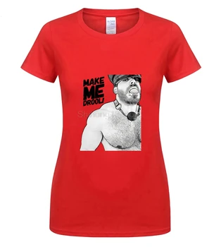 Gay medveď Slintanie (Inktober) T-Shirt Nové Letné Mužov Príležitostné Tlače T-Shirt Módna Novinka Short-Sleeve T-Shirt