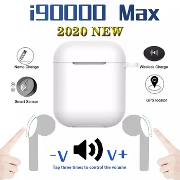 Pôvodné I90000 MAX TWS Bluetooth 5.0 Slúchadlá Bezdrôtové Slúchadlá 10D Super Najnovšie PK i99999 Plus I90000 pro, i9000 i99000 Air2 tws