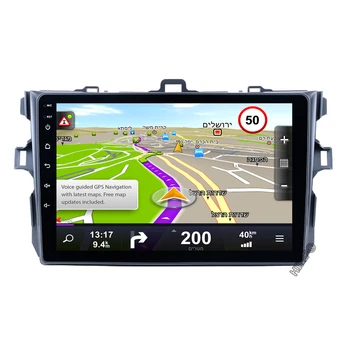 Autorádio Android 10.0 Multimediálny Prehrávač Pre Toyota Corolla E140/150 2006 2007-2009 2010 2011 2012 2013 WIFI GPS Navigácie
