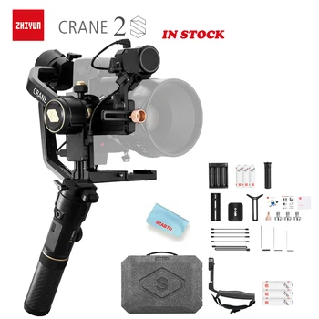 Zhiyun Žeriav 2S Stabilizátor 3-Os, Prenosné Gimbal Bluetooth 5.0 pre Canon, Nikon, Sony DSLR Fotoaparát Crane2S