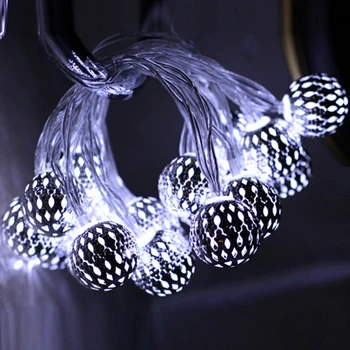 3M 6M Loptu LED Svetlo String Batérie Powered Vianočné Girlandy Rozprávkových Svetiel Spálne Dekorácie pre Domov Dovolenku Strany Svadbu